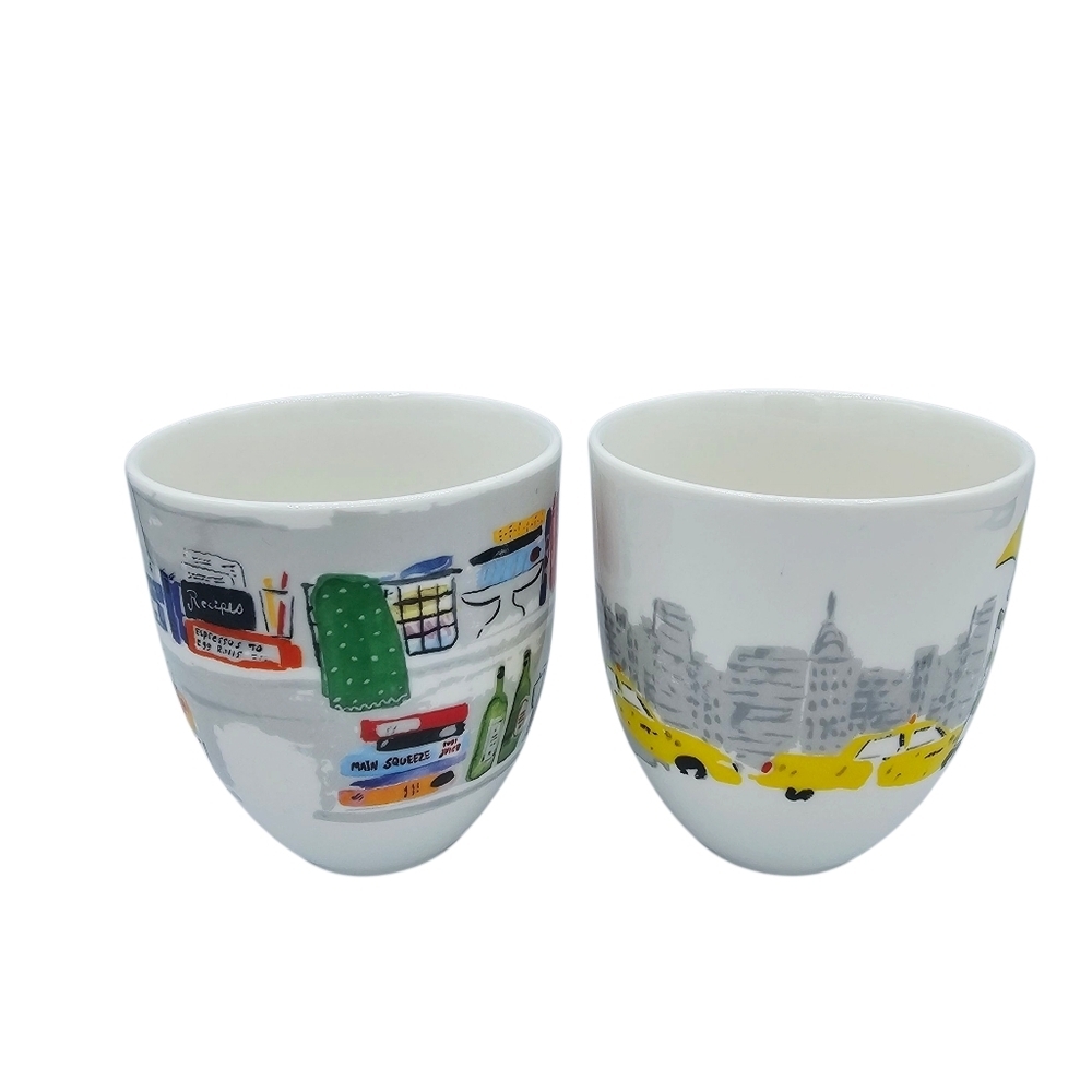 Kate Spade Lenox Muses Mugs, set of 2 - Picture 5 of 11